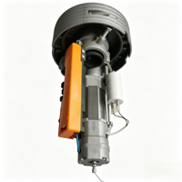 Moteur tubulaire monophasé 50Hz étanche 440W à efficacité IE4 avec garantie de 5 ans pour portes à enroulement