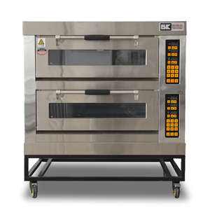 <span class=keywords><strong>Horno</strong></span> <span class=keywords><strong>de</strong></span> Panadería Eléctrico <span class=keywords><strong>de</strong></span> Acero Inoxidable Ecológico con Vapor/Estante/Pomos - Product Image 4