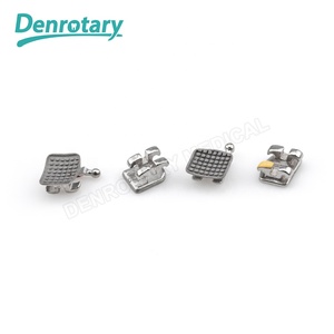 <span class=keywords><strong>Brackets</strong></span> Ortodontici Metallici ISO <span class=keywords><strong>MBT</strong></span> per Apparecchi Dentali - Product Image 2