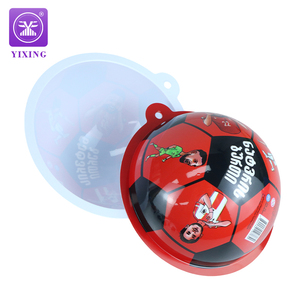 Empaque <span class=keywords><strong>de</strong></span> Huevo Sorpresa <span class=keywords><strong>de</strong></span> Chocolate con Forma <span class=keywords><strong>de</strong></span> Balón <span class=keywords><strong>de</strong></span> Fútbol <span class=keywords><strong>de</strong></span> PVC Personalizado <span class=keywords><strong>de</strong></span> Fábrica, Juguete <span class=keywords><strong>de</strong></span> Chocolate Kinder Joy - Product Image 1