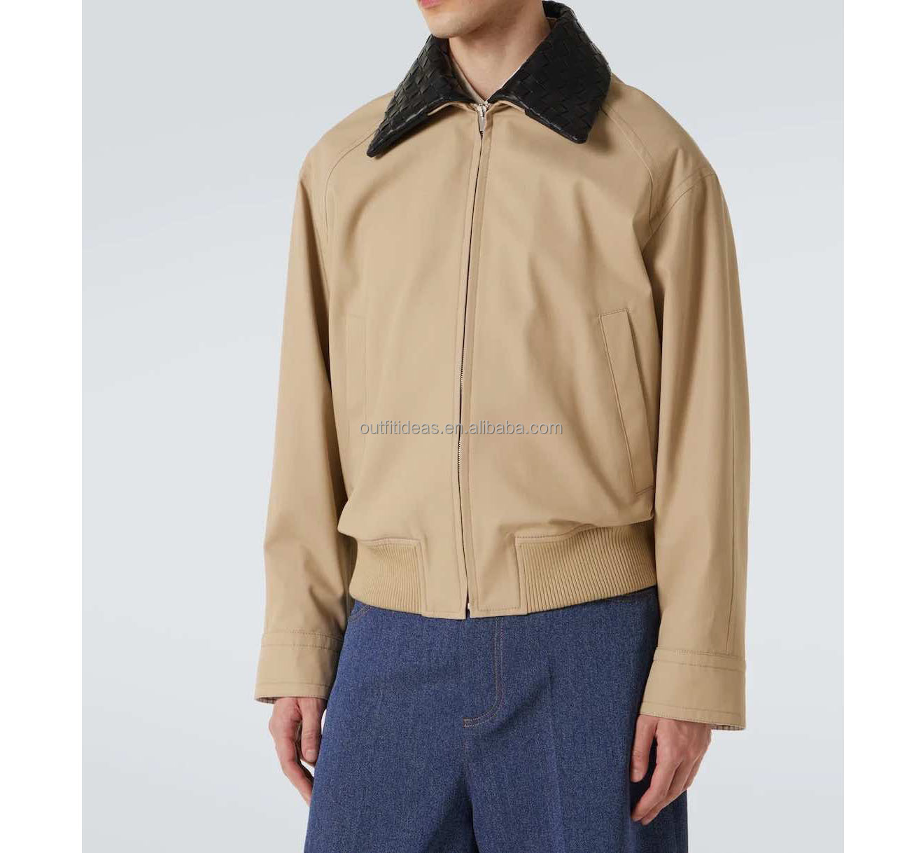 Buy Leather Jacket No Collar 12k+ | Alibaba.com