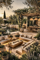 Ensembles de salle à manger haut de gamme en marbre italien moderne, tables à manger de luxe avec base en métal, design d'ameublement complet pour villa