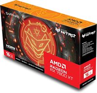 Carte graphique de jeu Sapphire Nitro Radeon RX 7800 XT 16 Go GDDR6 avec ventilateur, interface PCI Express USB, compatible ordinateur de bureau et ordinateur portable