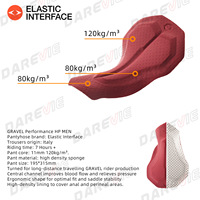 Cuissard de cyclisme Darevie pour homme, 3 poches, 7 heures, Interface Italie, Cuissard de vélo de route Pro Team, Pantalon d'été