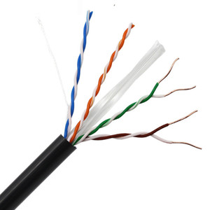 Cat6 23AWG <span class=keywords><strong>UTP</strong></span> đồng trần Ethernet LAN Cáp 305m PVC Áo khoác - Product Image 4