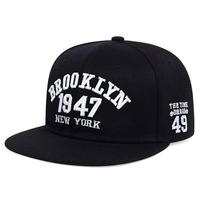 Vente en gros Logo brodé personnalisé 6 panneaux Sergé Ajusté Snapback Chapeau Unisexe Adulte Sport Mode