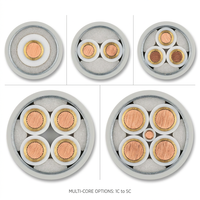 Cable Subterráneo Blindado SWA con Aislamiento XLPE, Resistente al Fuego, Cu/XLPE/SWA/LSZH, 0.6/1kV, Bajo Humo, Cero Halógenos, Conductor de Cobre