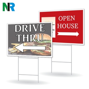 High Quality PVC Yard Sign Board UV Printed and <b>Waterproof</b> Outdoor Advertising Bill Board with Cutting Service - Product Image 2