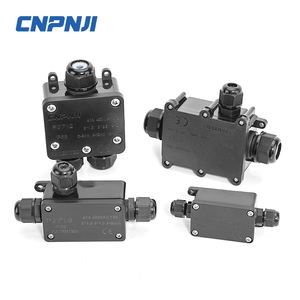 IP68 không thấm nước Hộp nối M20 <span class=keywords><strong>3</strong></span>-cách cắm dòng ngoài trời cáp đồng trục nối ABS PC Made thiết bị điện tử cụ Thùng - Product Image 4