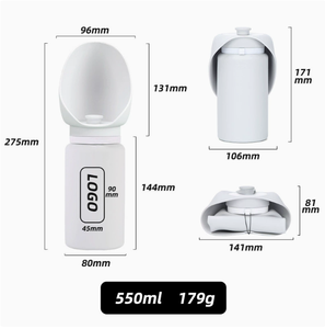 KEAN <b>Collapsible</b> <b>Dog</b> Water Bottle with <b>Bowl</b> Portable Pet Travel Dispenser - Product Image 5