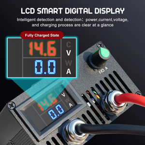 <span class=keywords><strong>Chargeur</strong></span> de <span class=keywords><strong>batterie</strong></span> haute puissance réglable 0-15V 0-50A 60A 85A <span class=keywords><strong>pour</strong></span> batteries LiFePO4, plomb-acide, yachts, voiturettes de golf et véhicules agricoles - Product Image 5