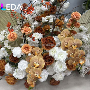 Arche de mariage circulaire en métal doré LEDA 7 pieds, élégante arche ronde pour la décoration d'événements, design d'arche lisse - Product Image 2