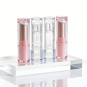 Tubes à lèvres personnalisés avec logo imprimé, contenants cosmétiques vides en plastique PP et en métal - Product Image 4