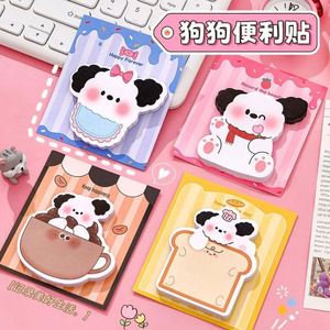 Custom Dog Cute Memo Pads Self-Adhesive Kawaii Stationery for Girls Annotated <b>Bookmarks</b> & Sticky Notes-Office Supplies - Product Image 6