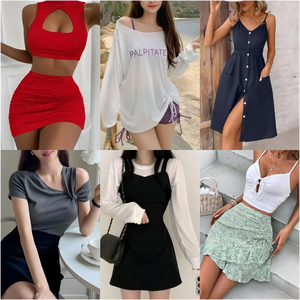 Günstige Damenbekleidung vom Lieferanten, Bademode, Restposten, Second-Hand-Kleidung, Damenkleid, Gebrauchte Kleidung - Product Image 5