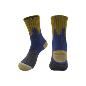 <span class=keywords><strong>Chaussettes</strong></span> de randonnée et de course en <span class=keywords><strong>laine</strong></span> mérinos camouflage, épaisses, respirantes, déodorantes, en tissu éponge <span class=keywords><strong>pour</strong></span> hommes et femmes - Product Image 1