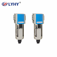 LYHY Nouvelle série GFC – Unité de traitement d'air pneumatique combinée filtre-régulateur en aluminium avec garantie d'un an