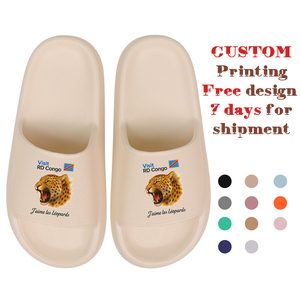 Cá nhân mùa hè mùa thu đám mây Slide gối mules mềm chống trượt không thấm nước Eva đế thường xanh Nhà cho dép thoáng khí - Product Image 1