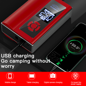 Avviatore di salto per auto con compressore d'aria portatile - Product Image 5