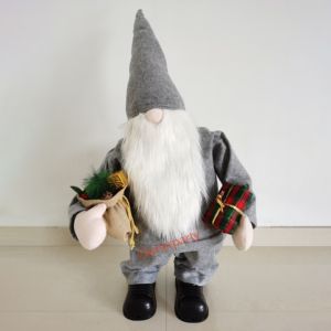 Figurines <span class=keywords><strong>de</strong></span> Père Noël électriques grandeur nature, décorations <span class=keywords><strong>de</strong></span> Noël animatroniques pour l'extérieur, décorations <span class=keywords><strong>de</strong></span> Noël animées pour la saison des fêtes - Product Image 1