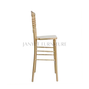 Chaise haute de bar en bois pour événements de mariage, tabourets de bar Napoléon - Product Image 3