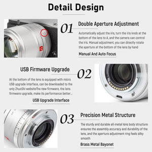 เลนส์ Viltrox 23 มม. 33 มม. 56 มม. F1.4 รูรับแสงกว้างแบบฟิกซ์ สำหรับกล้อง X-Mount ขนาด 52 มม. เส้นผ่านศูนย์กลาง 65 มม. ใช้ได้กับกล้อง X-T4 X-T30 ของ DF Wholesale - Product Image 5