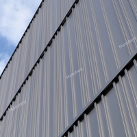 Panneau de revêtement mural extérieur en bois pour façade de bâtiment, conception de modèle 3D