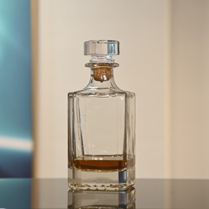 Botellas de Vidrio Decorativas Personalizadas de Primera Calidad, Botellas de Vidrio Vacías para Licores, <span class=keywords><strong>Calvados</strong></span>, Ginebra, Venta al por Mayor, Envases de Licores de Lujo - Product Image 2