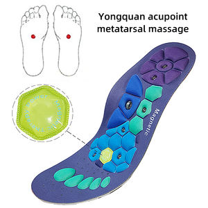 Plantillas de masaje cómodas al por mayor, plantillas de soporte de arco con nueva terapia magnética, plantillas magnéticas de absorción de impacto para pies - Product Image 5