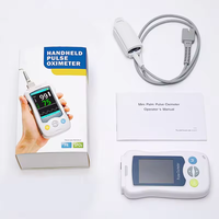 Oxymètre de pouls rechargeable pour animaux de compagnie à usage vétérinaire professionnel avec sondes Oxymètres de pouls portatifs pour vétérinaires