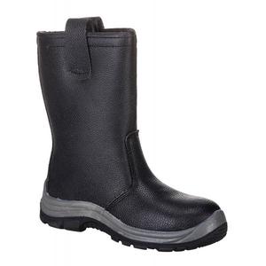 PORTWEST - FW12BKR42 Steelite S1P CI HRO Black rigger boot - EAN 5036108129010 BOOTS - Product Image 1