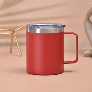 Mug de voyage isotherme en acier inoxydable avec poignée, personnalisable avec logo, pour camping, 12oz 14oz 16oz 24oz, vente directe usine - Product Image 2