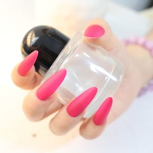 Nuevo diseño, 10 Uds., <span class=keywords><strong>Uñas</strong></span> postizas de almendra largas reutilizables, Color de fruta de dragón, prensa <span class=keywords><strong>mate</strong></span> en las <span class=keywords><strong>uñas</strong></span> para niñas - Product Image 3