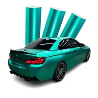 Film de protection de voiture en vinyle chromé brillant BKE Premium avec auto-réparation, protection UV, 6,5 mil, film de protection de voiture de luxe, application sans bulles d'air