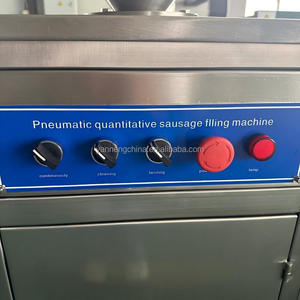 Máquina automática de embutir salchichas al vacío YN, máquina de relleno de salami con enlazador de torsión cuantitativo preciso para salchichas crujientes - Product Image 4
