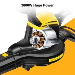 Machine électrique 3 en 1 de souffleuse <span class=keywords><strong>à</strong></span> neige industrielle 3800W grande puissance Aspirateurs <span class=keywords><strong>à</strong></span> main Entretien des sols avec déchiqueteuse 16:1 - Product Image 2