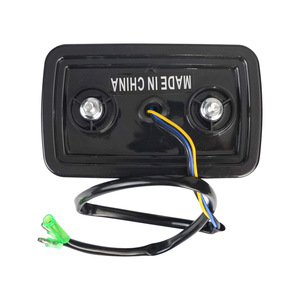 <b>Led</b> Smoke Lens Tail Brake <b>Light</b> 13x8x7cm For Yamaha Motorcycle Retrofit Upgrade Rear <b>Light</b> With <b>Wire</b> Harness - Product Image 2