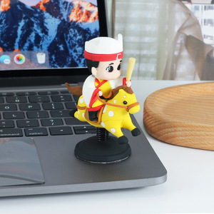 PVC Rocking Doll <b>Car</b> <b>Ornament</b> Aromatherapy Desktop Decoration Customizable Gift - Product Image 1