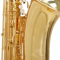 High Quality Brass Eb Baritone Saxophone with Gold Lacquer Finish Hand Engravings Easy Install Wind Instrument with Accessories