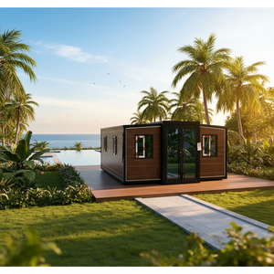 <span class=keywords><strong>Maison</strong></span> préfabriquée extensible moderne - Design scandinave pour l'hébergement en station balnéaire éco-touristique - Product Image 1