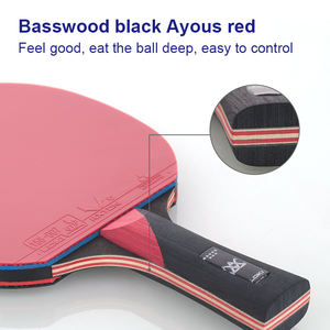 Raqueta de Tenis de Mesa LOKI Serie <span class=keywords><strong>E</strong></span> de Alta Calidad 8 Estrellas con Estuche para Raquetas de Ping Pong - Product Image 5