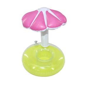 Flotante <span class=keywords><strong>de</strong></span> agua playa fiesta en la piscina del teléfono celular taza flotante inflable bebida paraguas inflable puede titular - Product Image 2