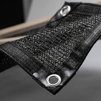 Filet d'ombrage robuste vert anti-UV en PEHD pour serre, abri de voiture, cour, jardin, protection solaire et couverture rafraîchissante extérieure