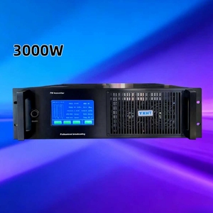 Transmisor FM de 3KW (3000W) 100-240V, Entrada AES/MPX, para Escuela/Comunidad/Estación Base Móvil, Refrigeración Inteligente, Estable, Alta Demanda - Product Image 1