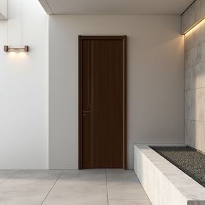 Di alta qualità moderna minimalista bianco rivestito porta <span class=keywords><strong>in</strong></span> <span class=keywords><strong>legno</strong></span> grezzo per camera da letto e Villa durevole finitura naturale Design impermeabile - Product Image 3