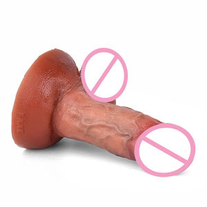 FAAK Big Balls Consolador realista para mujeres Juguetes sexuales Ventosa suave Gallo Pene Anal <span class=keywords><strong>Venas</strong></span> reales Gallo para lesbianas Gay Masturbador - Product Image 5