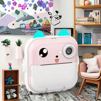 Appareil photo instantané HD Maxtop Sports pour enfants, imprimante thermique, capteur d'image MOS, écran 2,4 pouces, grand angle 70°, enregistrement en un clic