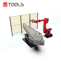 Utools - Brazo Robótico de Pulido Industrial, Robot de Pulido Automatizado de Seis Ejes, Solución de Equipos de Fabricación Inteligente