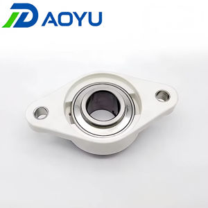 Palier à roulement à billes en acier inoxydable avec boîtier en plastique antirouille de taille en pouces, lubrification au gras diamanté, haute précision SUCFL206 - Product Image 5