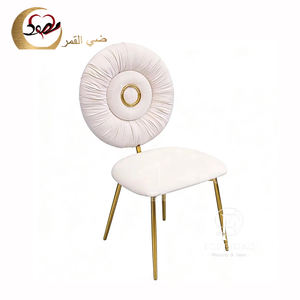 Silla de Boda Moderna de Lujo, Duradera, de Acero Inoxidable Dorado y Terciopelo, al por Mayor - Product Image 6